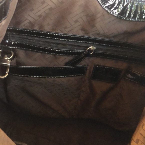 Cole Haan Genevieve Leather Weave Boho bag - Picture 5 of 6